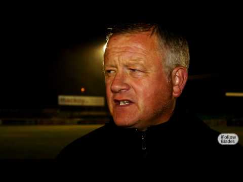 Chris Wilder's Eastleigh reaction