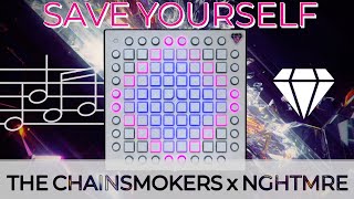 The Chainsmokers x NGHTMRE - Save Yourself (Launchpad Pro Performance)