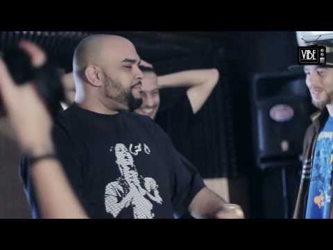 Arabian Knightz & MC.Amin with Soweto Kinch - Freestyle at VibeStudio