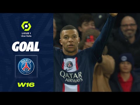 Goal Kylian MBAPPE (90' +5 pen - PSG) PARIS SAINT-GERMAIN - RC STRASBOURG ALSACE (2-1) 22/23