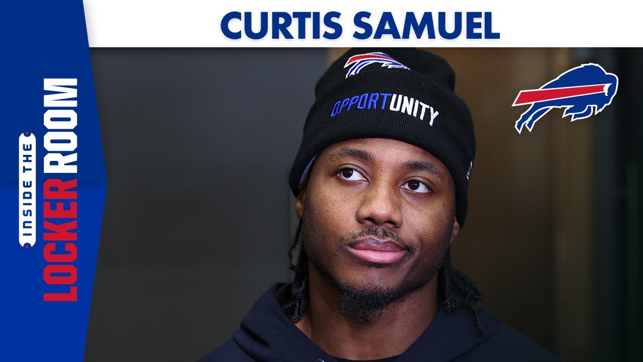 Curtis Samuel Discusses His Return To Play Against Broncos | Buffalo Bills