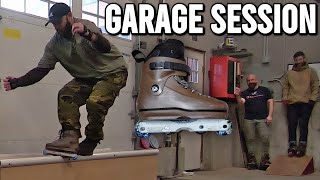 Escaping The Rain & Jumping Higher // Aggressive Inline Skate Vlog