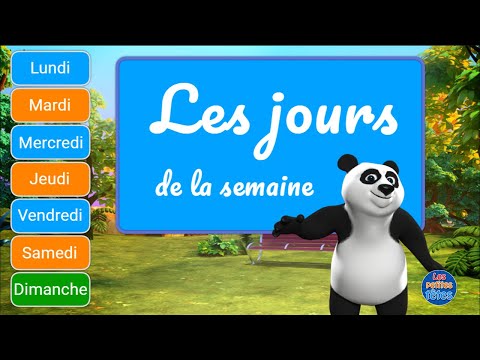 Apprendre les jours de la semaine en français (French days of the week)