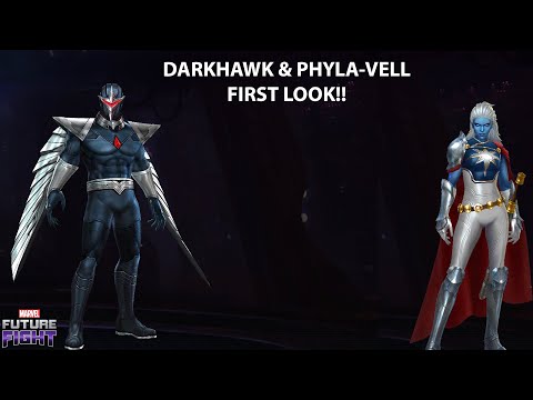 Darkhawk & Phyla-Vell First Look!! | Marvel: Future Fight