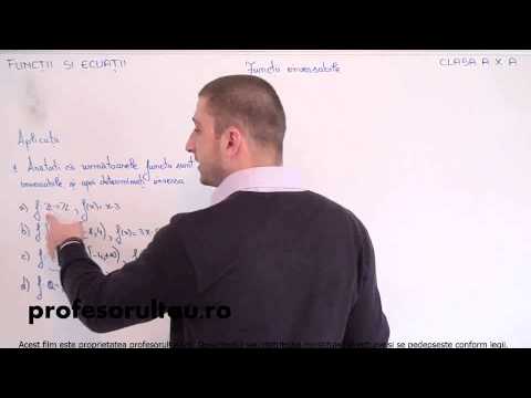 14   cls10   Functii si ecuatii   functii inversabile   aplicatii   partea 1 - profesorultau.ro