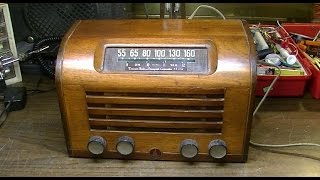 1946 Emerson Model 534 Radio - Is this thing BULLETPROOF?
