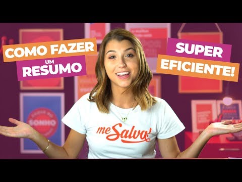 Como fazer Resumos Eficientes | Me Salva! + Gegê Studies | Ep. 4