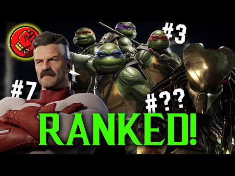 All 19 Mortal Kombat + Injustice Guest Characters Ranked! [2025 Update]