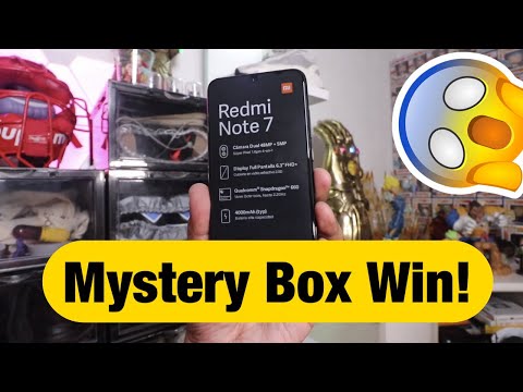 REDMI NOTE 7 FROM SMARTPHONE MYSTERY BOX!!! Video