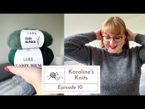 Karoline’s Knits Episode 10 // Office Sweater and test knits