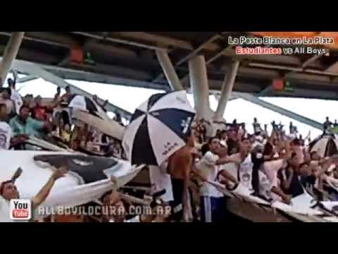 "La Peste Blanca en el Estadio Ciudad de La Plata" Barra: La Peste Blanca • Club: All Boys
