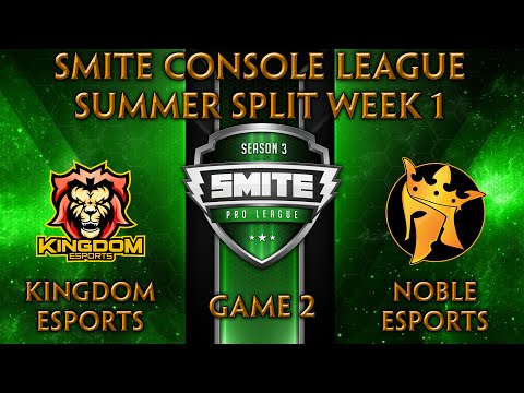 SCL Summer Split Week 1 - Kingdom Esports vs. Noble Esports (Game 2)
