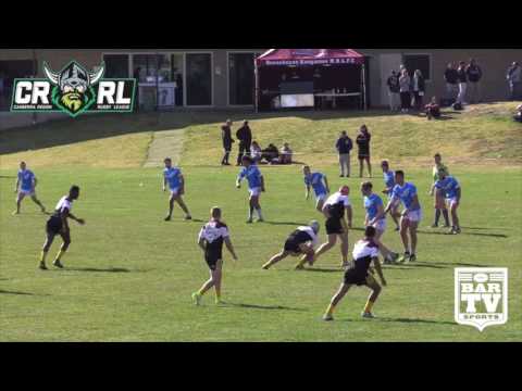 2017 Canberra RL - Round 11 - U18 - Highlights - Queanbeyan Kangaroos v Queanbeyan Blues