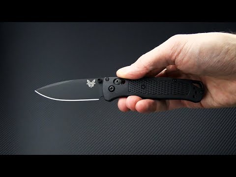 Benchmade 535BK-2 Bugout Black CF-Elite Black Blade
