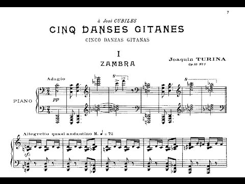 Joaquín Turina: Danzas gitanas Op. 55 (1930)