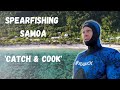 EPIC SPEARFISHING AND DIVING SAMOA TROPICAL ISLAND