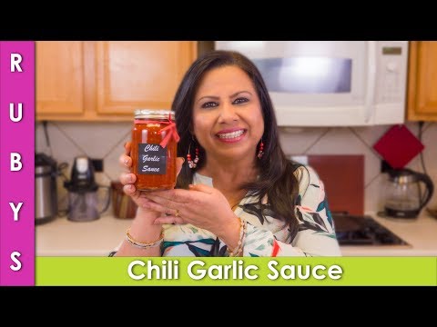 Chili Garlic Sauce Chinese Recipe in Urdu Hindi - RKK