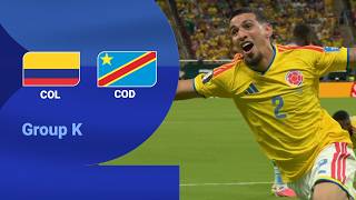 Download lagu Colombia 1-0 Congo DR | Group K | FIFA World Cup 2026™ Highlights mp3