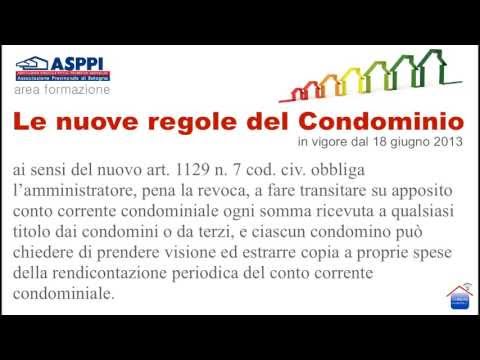 LE NUOVE REGOLE DEL CONDOMINIO