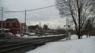 preview picture of video 'Guy Park CSX & Amtrak : CSX Chicago Line Amsterdam, New York'