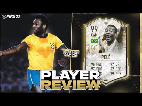 BEST Player on FIFA 22? 🤩 99 Icon Moments Pele Player Review