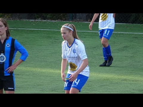KAA Gent Ladies B-Club Brugge Vrouwen A 2-3, 29-09-2018