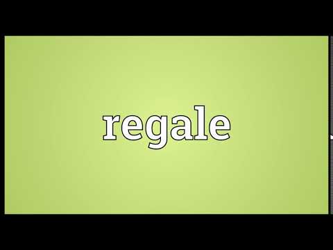 Regale Meaning | Wordogram