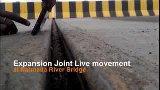 preview picture of video '4K - Expansion Joint - Live Movement when vehicle pass over Bridge - Shreerang setu _ $$007 _ 2160p'
