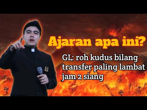 Menanggapi ajaran aneh Garren Lumoindong!