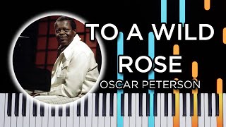 To a Wild Rose (Oscar Peterson) - Jazz Piano Solo Tutorial
