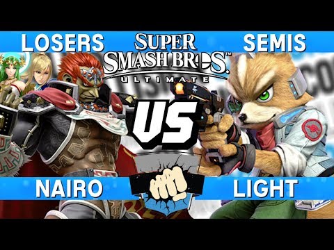 Collision 2019 Losers Semis - Nairo (Ganondorf) vs Light (Fox) - Smash Ultimate