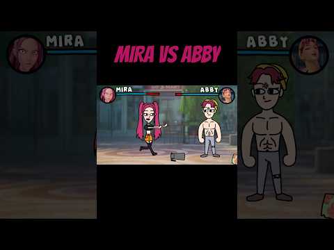 Mira vs Abby | Kpop Demon Hunters #animation #kpopdemonhunters #shorts