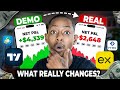 Lesiba Mothupi On Demo Vs Real Trading What Really Changes When The Money S Real