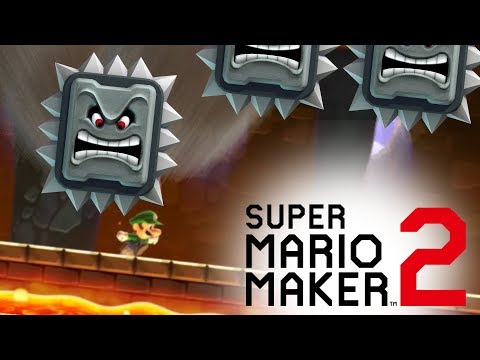 STUPID THWOMPS!!! | Super Mario Maker 2