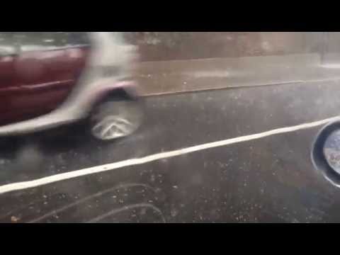 Temporali sparsi, pioggia e grandine a Torino