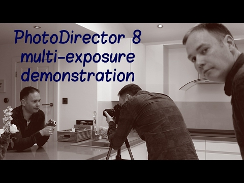 Cyberlink PhotoDirector 8 Multi  Exposure Image Demonstration