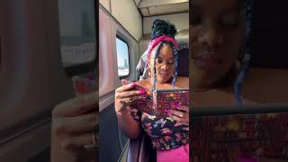 Train ride to Canada #amtrak #traintravel #traintravelvlog #traintrip #solotravel #blacktravel