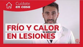 FISIOTERAPIA EN CASA | Consejos para aliviar lesiones: ¿Cuándo utilizar frío o calor