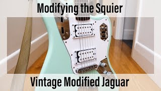 Video thumbnail for Modifying the Squier VM Jaguar by alexrcowan