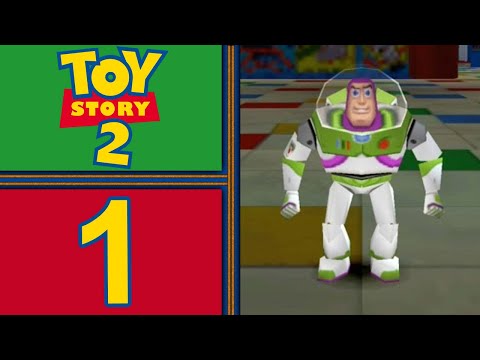 Toy Story 2 playthrough pt1 - It's TECHNICALLY Part 2! Andy's Yard and a Crazy By-Plane Boss