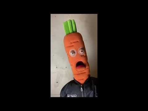 The carrot boosts itself up to