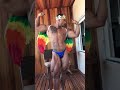 Muscle worship bird super blue