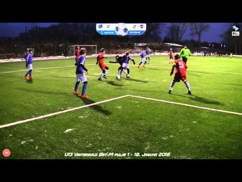 SBU U13 vinterbold Øst M pulje 1  Lyngby vs B93   8 mands  18 januar 2016 (2-5)