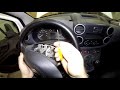 Как снять/разобрать руль Citroen Berlingo 2012-2015год