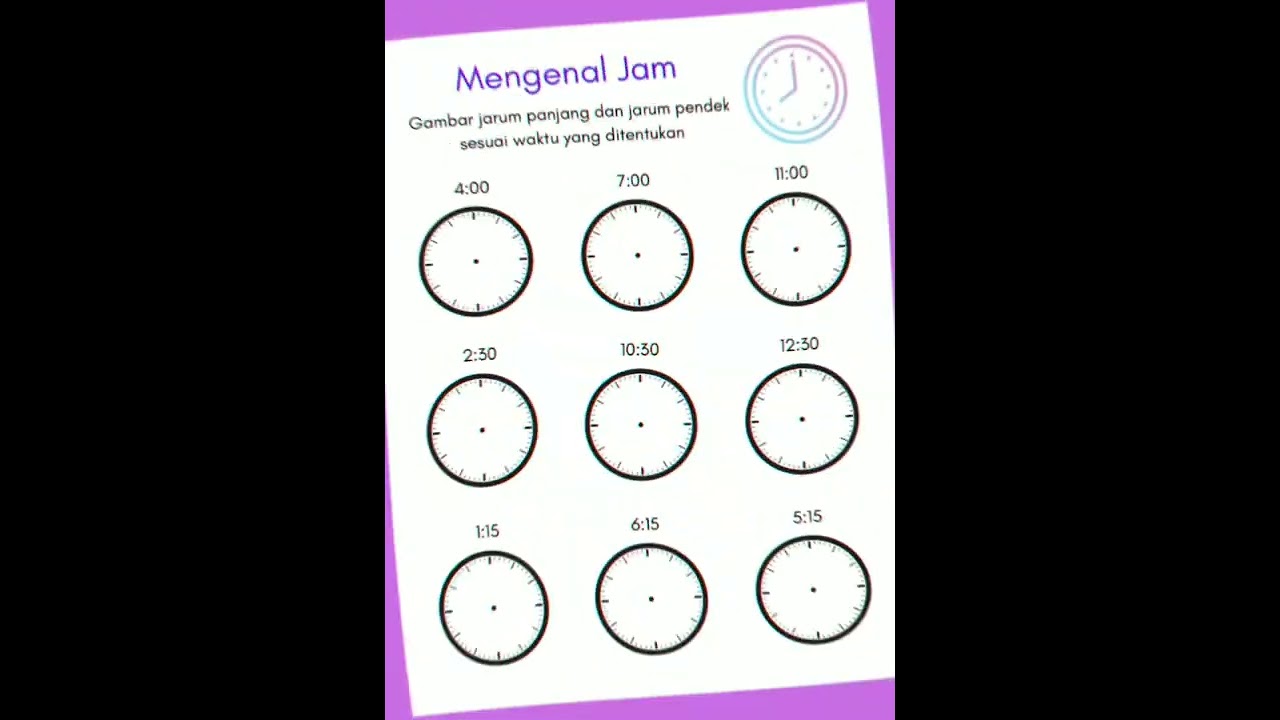 Buku aktivitas matematika untuk pra sekolah, paud, TK, SD #short #printable #buku #matematika