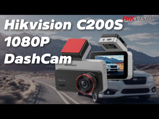 داش كام للسيارة  C200S WiFi 2K 1800P من Hikvision أمامية و خلفية