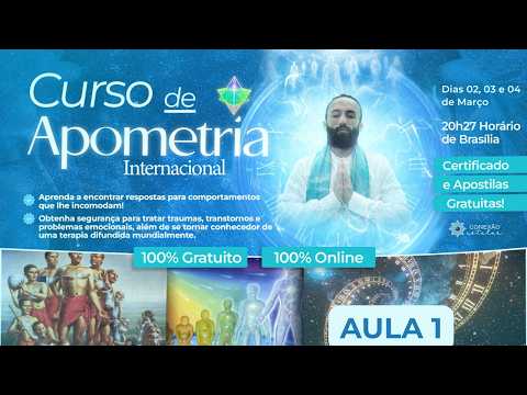 AULA 1 - CURSO PROFISSIONALIZANTE DE APOMETRIA ✨ (MÓDULO 1)