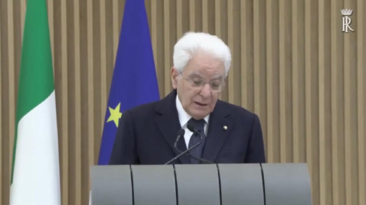 Mattarella: I dazi nuocciono a un modo pacifico e interdipendente