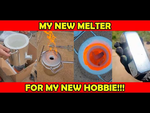 HOW TO MELT METALS for beginners!!!🔥
