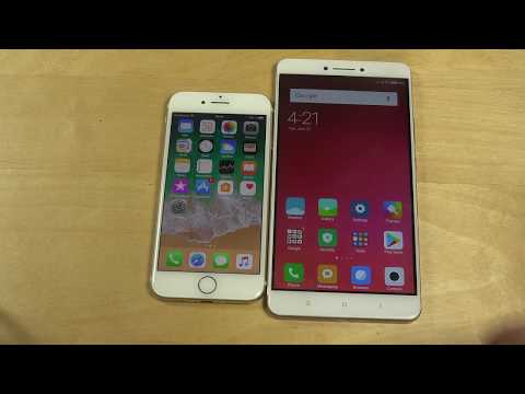 iPhone 7 iOS 11 Beta 2 vs. Xiaomi Mi Max Android 7.0 - Which Is Faster?